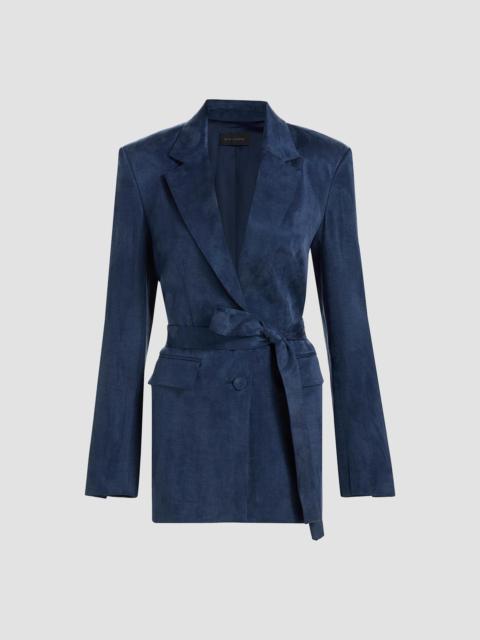 KOBI HALPERIN Women's Jessi Tie-Waist Blazer - Midnight Blue
