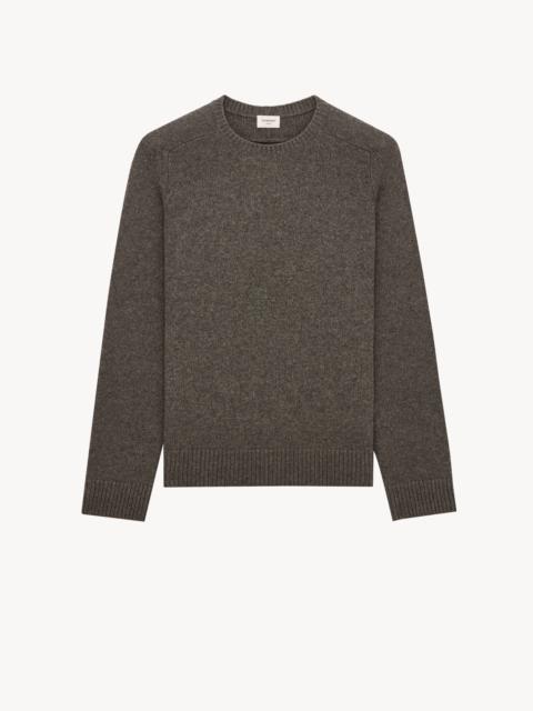SAINT LAURENT SWEATER IN CASHMERE AND WOOL