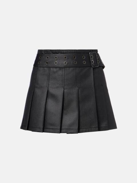 Junya Watanabe Pleated miniskirt