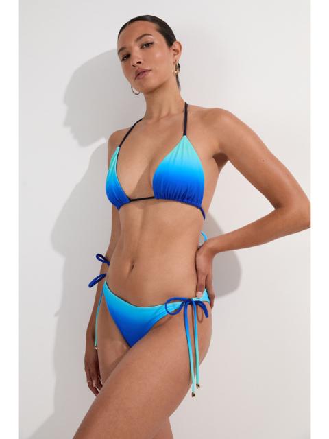 KAREN MILLEN Slinky Ombre Tie Side Bikini Bottoms