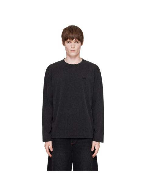 AVAVAV Black 'Avavav' Logo Long Sleeve T-shirt