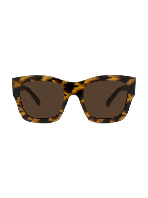Stella McCartney Women's 54MM Square Sunglasses - Blonde Havana Brown