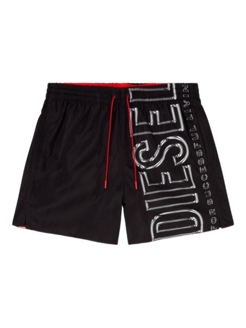 Diesel logo swim shorts