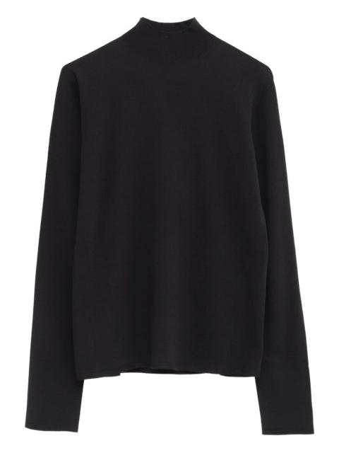 The Row high-neck rolled marciat sweater