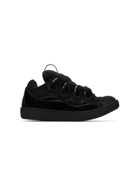 Lanvin Black Curb Sneakers