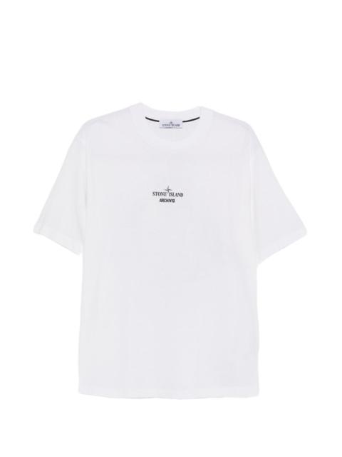 Stone Island logo-print T-shirt