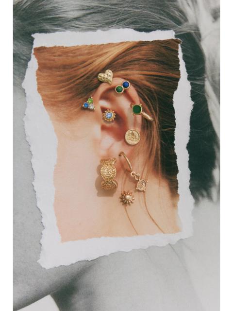 FREE PEOPLE Teeny Tiny Mega Stud Earring Set