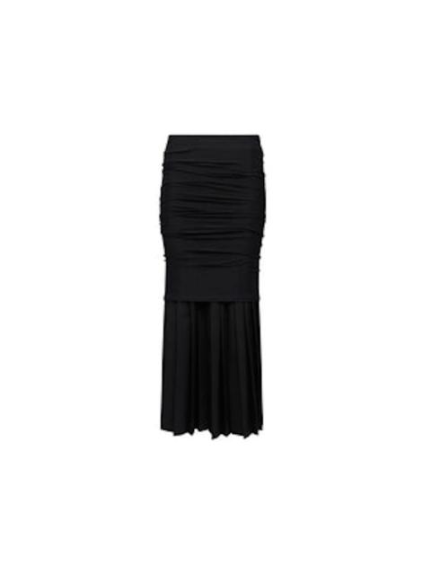 MM6 Maison Margiela MM6 Long Skirt Off Black