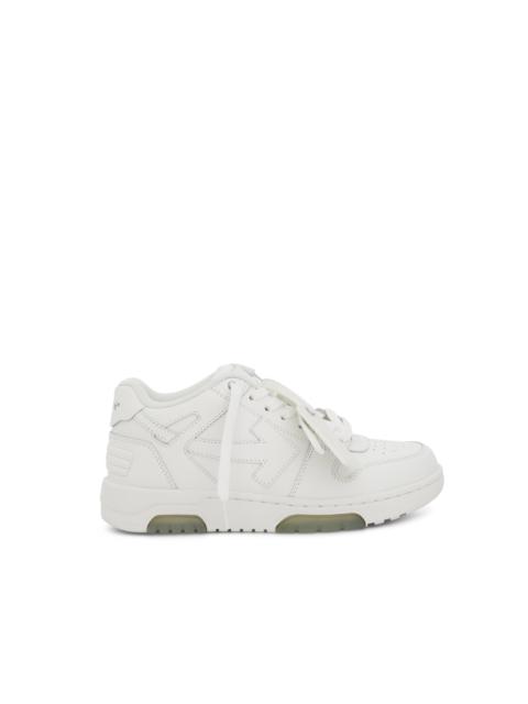 Out of Office Leather Sneakers In Colour White