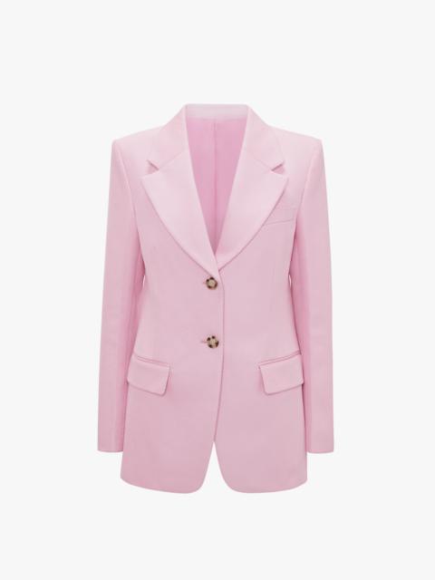 Single Button Jacket In Bubblegum