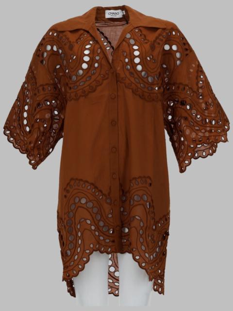 Charo Ruiz Charo Ruiz Chic Mini Lace Shirt for Women