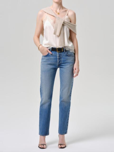 Citizens of Humanity Lace Trimmed Cami In Cream