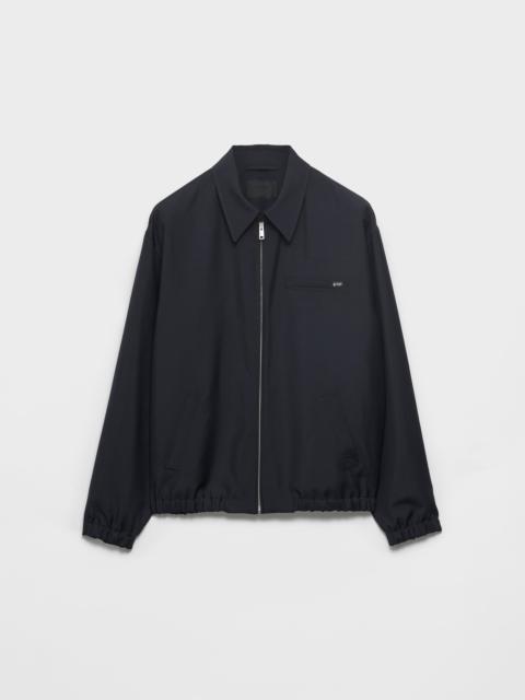 Prada Mohair wool blouson jacket