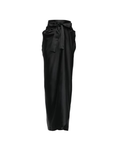 Vivienne Westwood Kendall tie wrap maxi skirt