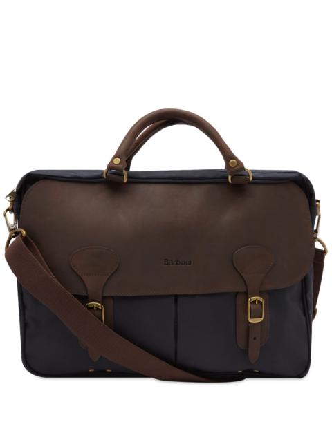 Barbour Barbour Wax Leather Briefcase