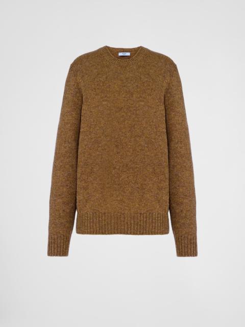 Wool and cashmere crew-neck sweater