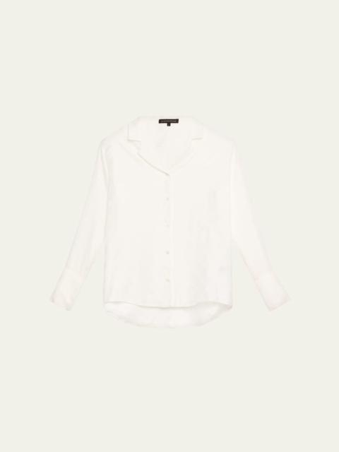 KIKI DE MONTPARNASSE Handcuff Jacquard Silk Pajama Top