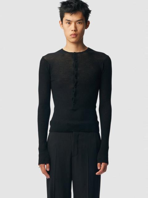 Ann Demeulemeester Zander Serafino Rib Top