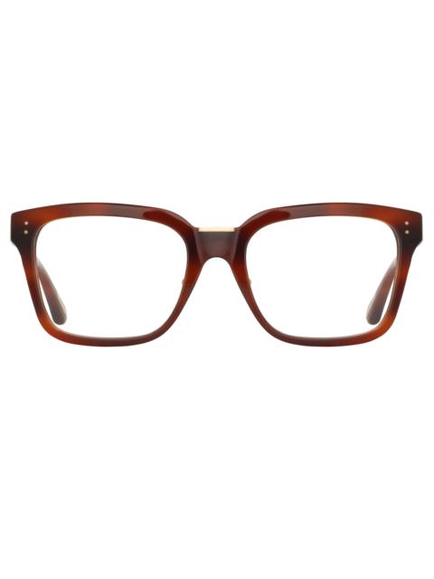 DESIREE OPTICAL D-FRAME IN HORN