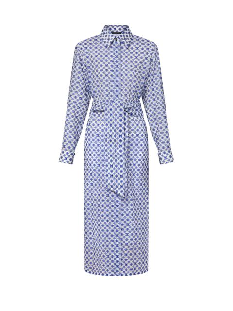 Louis Vuitton 3D Monogram Fil Coupé Shirt Dress