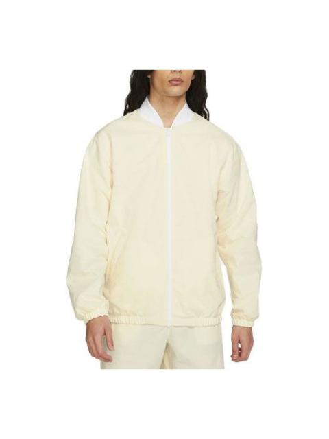 Nike Nike SB Skateboard Mesh Lightweight Casual Sports Skateboard Jacket White CW7146-113
