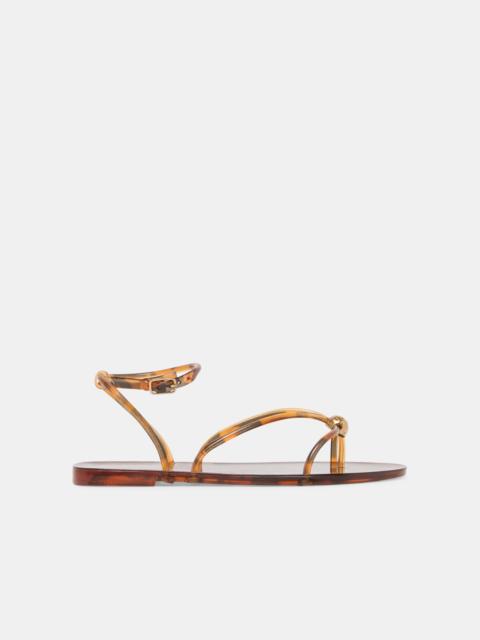 dolce vita KENLEY VINYL SANDALS TORTOISE JELLY