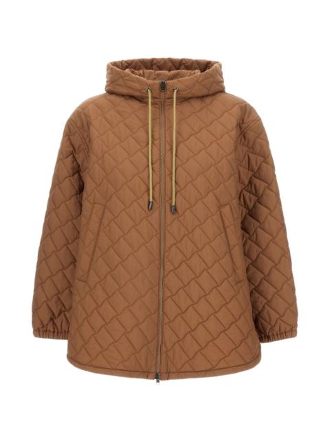 Herno hooded quilted coat