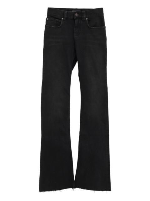BALENCIAGA frayed-hem jeans