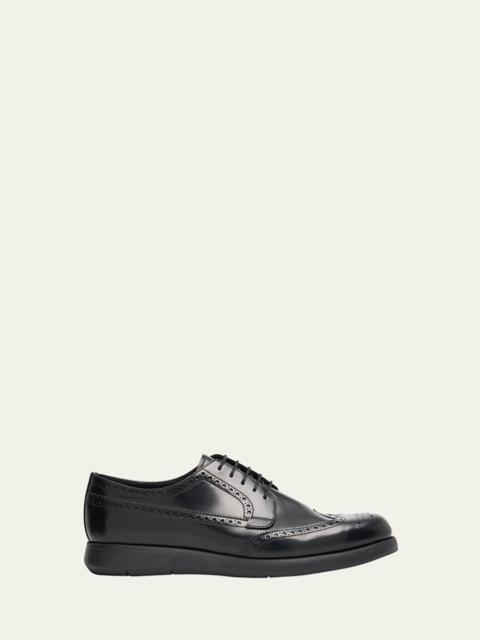 Church's Men's Ringmer Brogue Polished Fumé Leather Derby Shoes