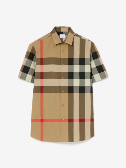 Burberry Check Cotton Shirt