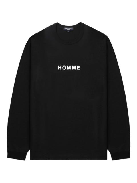 Comme des Garçons Homme homme logo sweatshirt