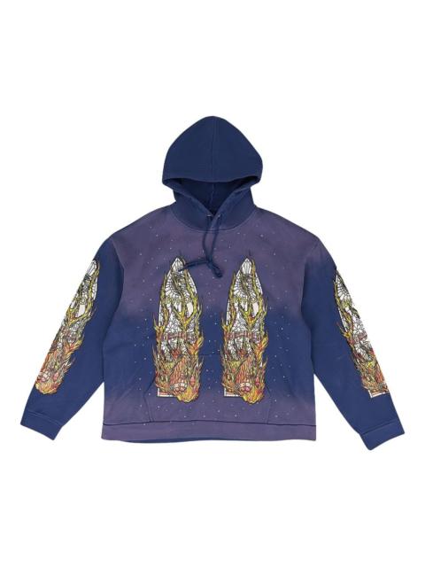 WHO DECIDES WAR long-sleeve hoodie
