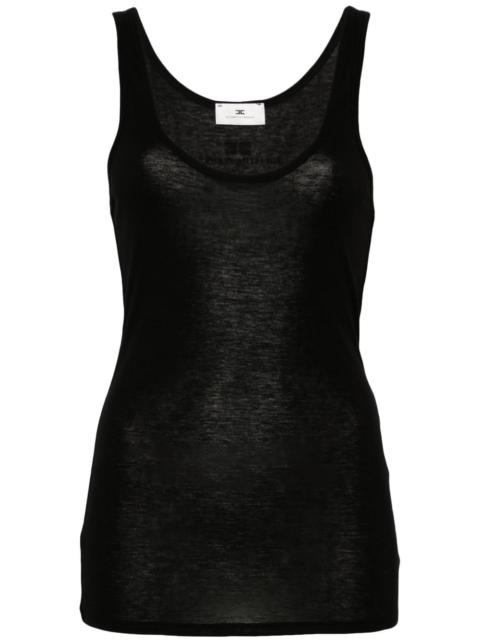 ELISABETTA FRANCHI logo-print top