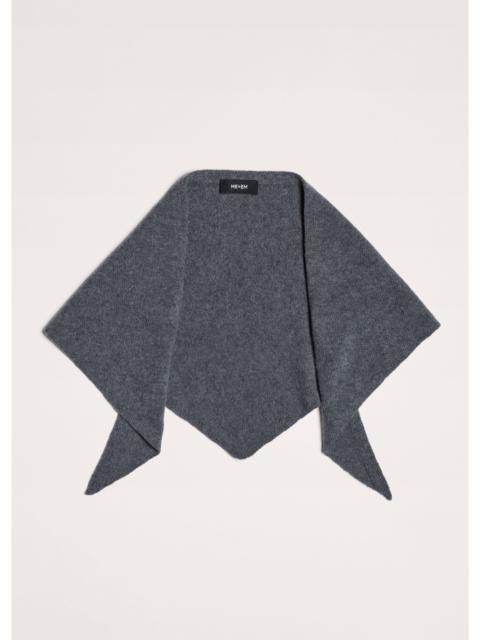 ME+EM Mini Triangle Knit Scarf