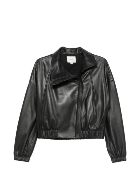Vince Vince Leather Bomber Jacket