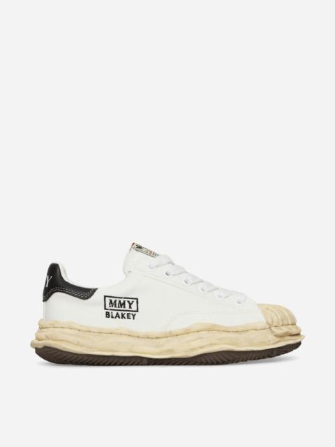 Maison MIHARAYASUHIRO Blakey OG Sole Over-Dyed Canvas Low Sneakers White
