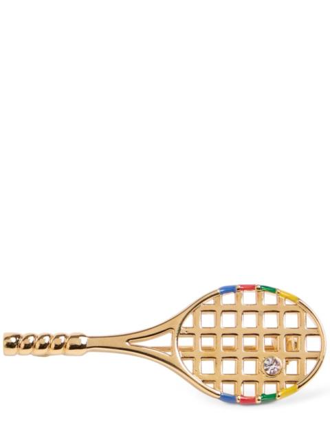 CASABLANCA Tennis racket brooch