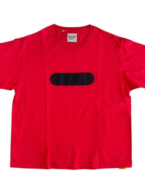 GALLERY DEPT. Gym Logo T-Shirt "Red & Black" GD339