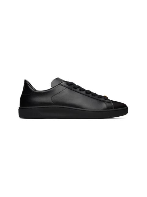 Valentino Black Nappa Calfskin Royco Sneakers