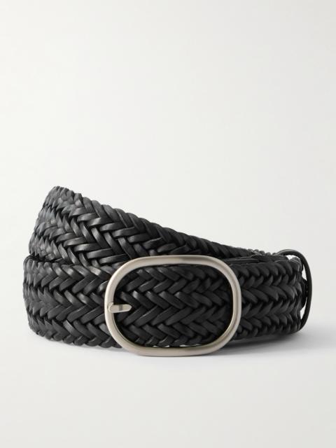 DRAGON DIFFUSION Woven Leather Belt