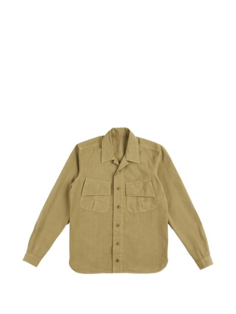 FORTELA Meckongt flap-pocket overshirt