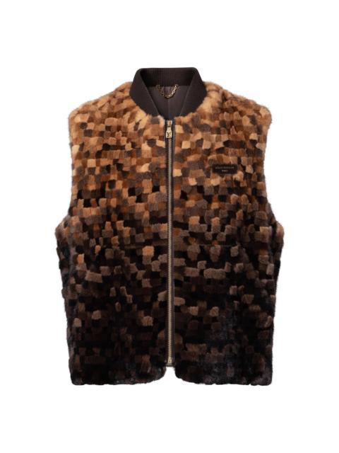 Louis Vuitton Mink Vest