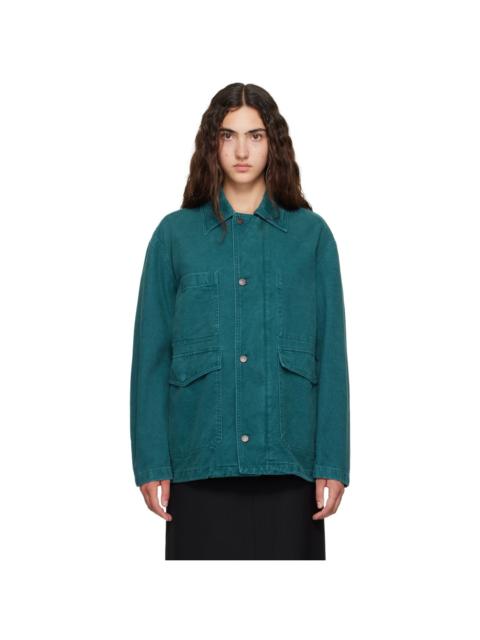 Tonywack Green Brushed Cotton Barn Jacket