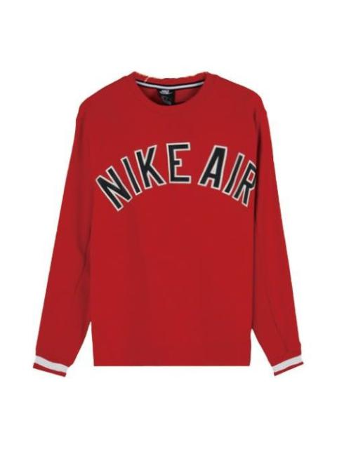 Nike Nike Knit Round Neck Athleisure Casual Sports Red AR1823-657