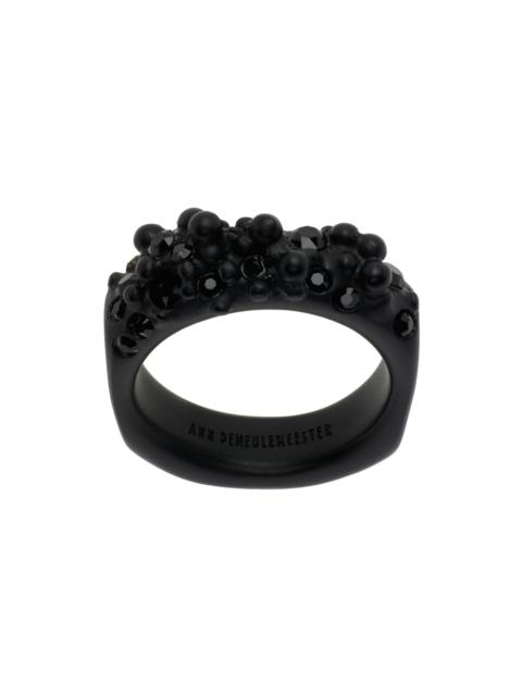 Black Hubertine Ring