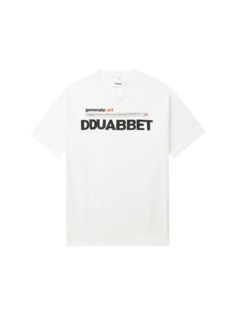 doublet text-print cotton T-shirt