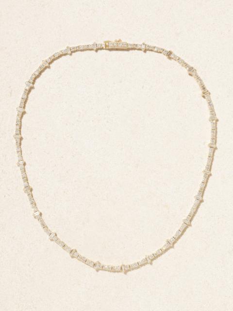ILEANA MAKRI Rivulet 18-karat Gold Diamond Necklace