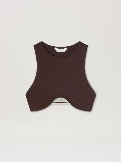 Palm Angels Heartshape Cut Out Top