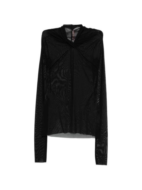 Rick Owens Lilies Kairo twisted top