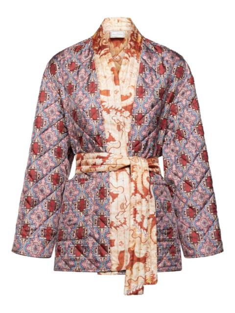 Pierre-Louis Mascia quilted patterned coat